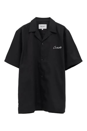 Camicia in misto cotone nero CARHARTT WIP | I0314650D2